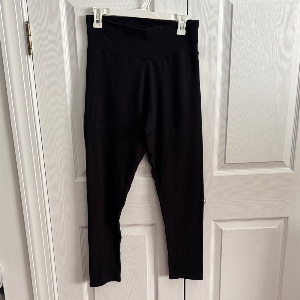 Thunderpants High Rise Ankle Leggings Plain Black - Picture 4 of 5